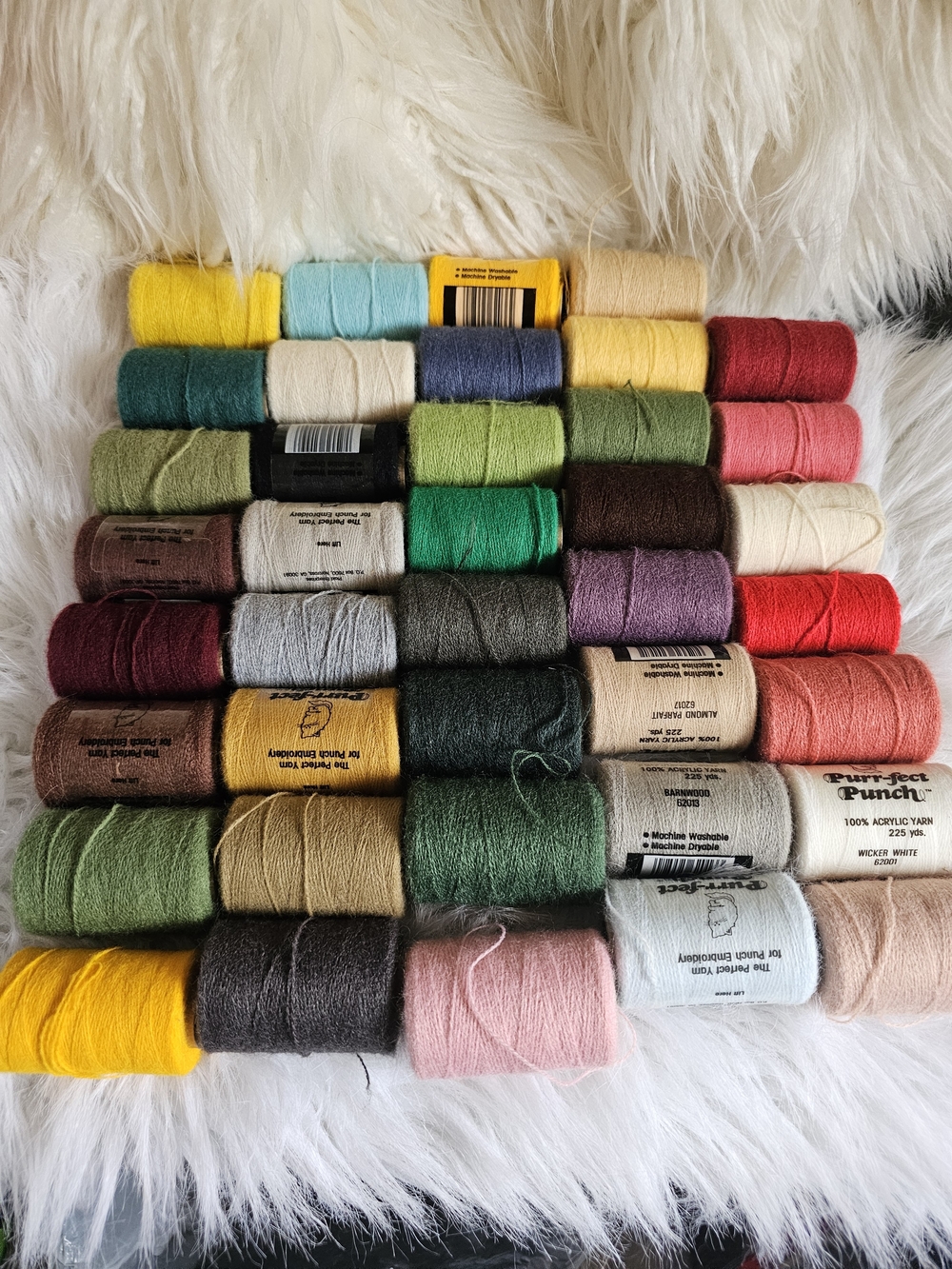 83 Rolls Cross Stitch, Embrodiery, Punch Needle - Picture 2 of 6
